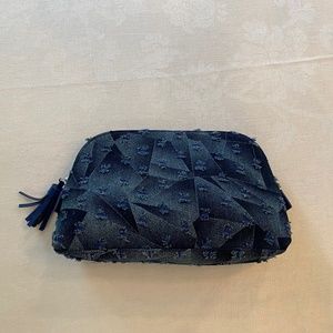 Denim Cosmetics Bag